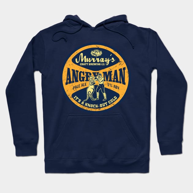 Angry Man Pale Ale Hoodie by MindsparkCreative